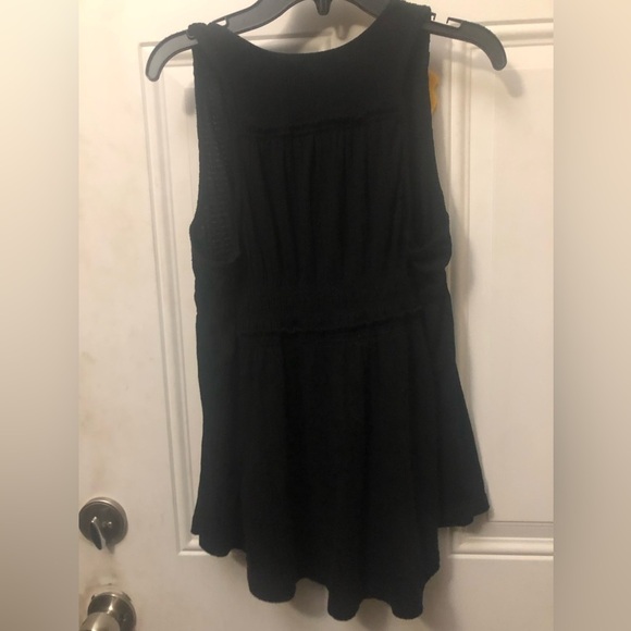 Free People Black Tank Top size xs - Picture 2 of 3